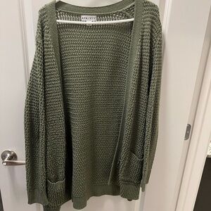 1X Green Cardigan